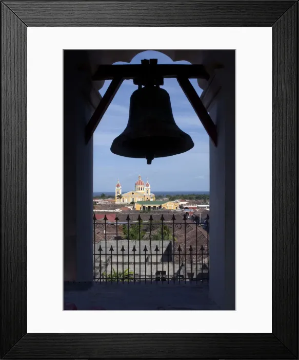 Framed Print : Nicaragua, Granada, Cathedral of Granada, Bell Tower, Iglesia de la Merced Framed Print : Nicaragua, Granada, Cathedral of Granada, Bell Tower, Iglesia de la Merced