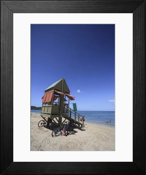 Framed Print : Puerto Rico, West Coast, Boqueron Beach Resort Framed Print : Puerto Rico, West Coast, Boqueron Beach Resort