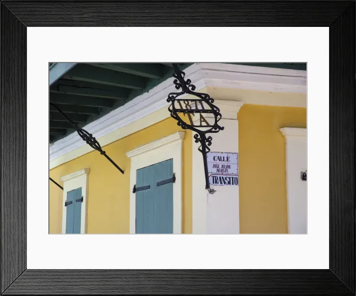 Framed Print : Puerto Rico, West Coast, St German, Plaza Francisco Mariano Quinones, Colonial Framed Print : Puerto Rico, West Coast, St German, Plaza Francisco Mariano Quinones, Colonial