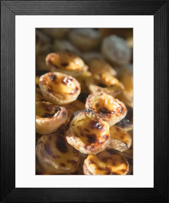 Framed Print : Pasteis de Belem (Custard Tarts), Pastelaria A Brasileira, Baixa, Lisbon Framed Print : Pasteis de Belem (Custard Tarts), Pastelaria A Brasileira, Baixa, Lisbon