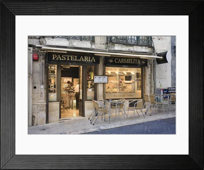 Framed Print : Pastelaria (Pastry shop), Lisbon, Portugal Framed Print : Pastelaria (Pastry shop), Lisbon, Portugal