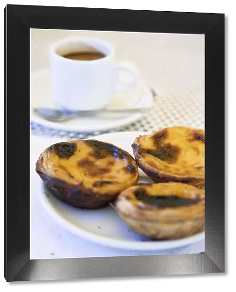 Pasteis de Belem (Custard tarts) and coffee, Lisbon, Portugal