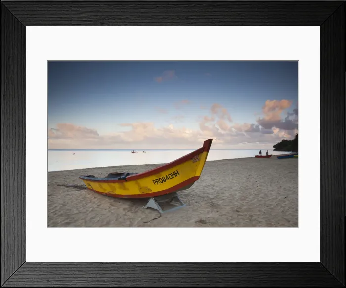 Framed Print : Puerto Rico, West Coast, Aguadilla, Crashboat Beach, lifeboats Framed Print : Puerto Rico, West Coast, Aguadilla, Crashboat Beach, lifeboats