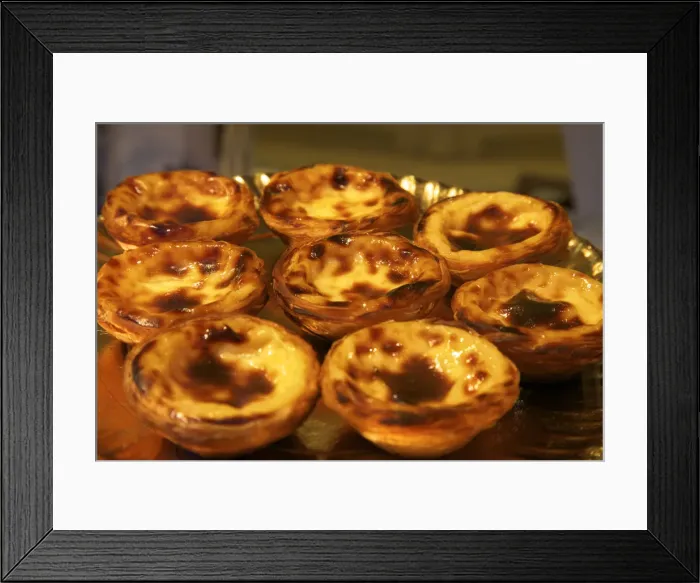 Framed Print : Traditional Custard Tarts, Antiga Confeitaria de Belem, Belem, Lisbon, Portugal Framed Print : Traditional Custard Tarts, Antiga Confeitaria de Belem, Belem, Lisbon, Portugal