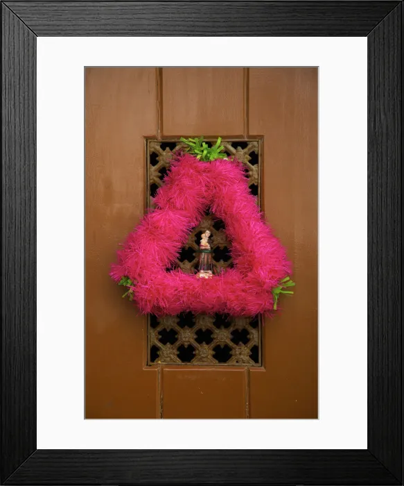 Framed Print : St. Anthonys Day Decoration, Lisbon, Portugal Framed Print : St. Anthonys Day Decoration, Lisbon, Portugal