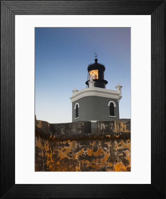Framed Print : Puerto Rico, San Juan, Old San Juan, San Felipe del Morro Fort, El Morro, fortress walls Framed Print : Puerto Rico, San Juan, Old San Juan, San Felipe del Morro Fort, El Morro, fortress walls