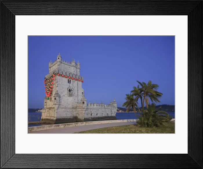 Framed Print : Belem Tower (Torre de Belem), Lisbon, Portugal Framed Print : Belem Tower (Torre de Belem), Lisbon, Portugal