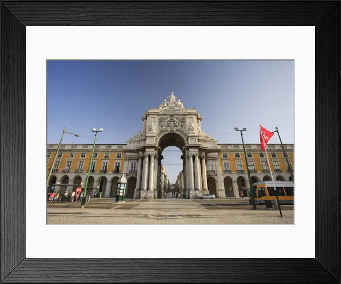 Framed Print : Arco da Rua Augusta, Baixa, Lisbon, Portugal Framed Print : Arco da Rua Augusta, Baixa, Lisbon, Portugal
