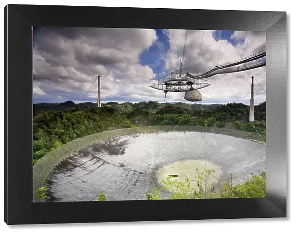 Puerto Rico, Arecibo, Arecibo Observatory (Worlds Largest Radio Telescope)