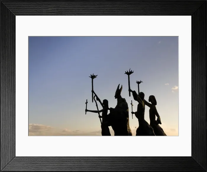 Framed Print : Puerto Rico, San Juan, Old Town, Plazuela de La Rogativa Framed Print : Puerto Rico, San Juan, Old Town, Plazuela de La Rogativa