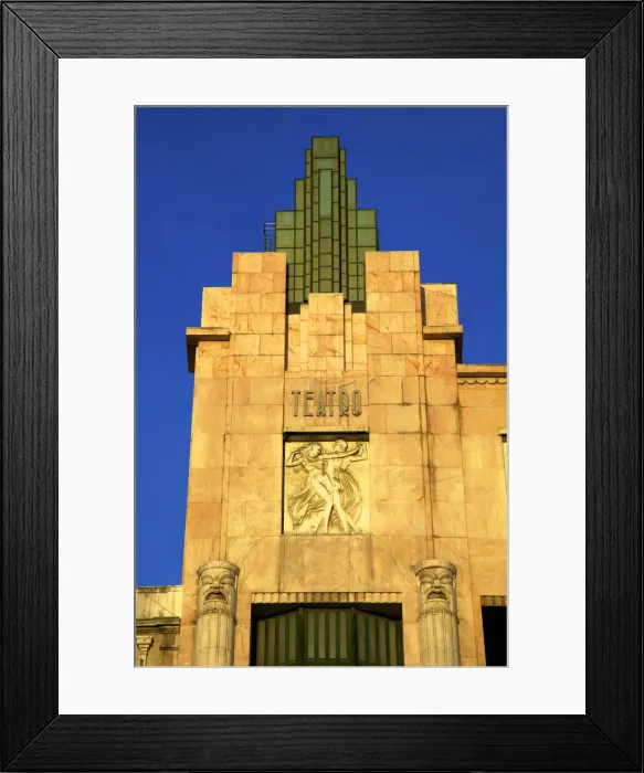 Framed Print : Eden Theatre, Lisbon, Portugal Framed Print : Eden Theatre, Lisbon, Portugal