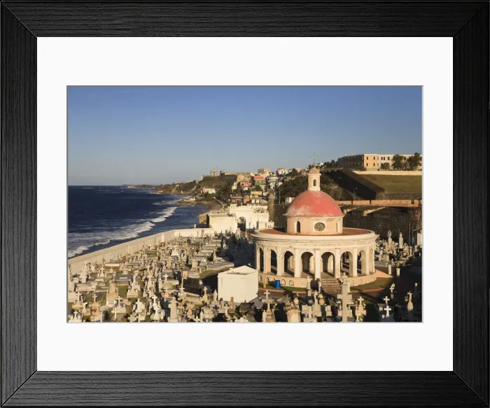 Framed Print : Puerto Rico, San Juan, Old Town, Santa Maria Magdalena de Pazzis Cemetery Framed Print : Puerto Rico, San Juan, Old Town, Santa Maria Magdalena de Pazzis Cemetery
