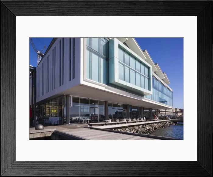 Framed Print : New Zealand, North Island, Wellington, waterfront, Meridian Energy Building Framed Print : New Zealand, North Island, Wellington, waterfront, Meridian Energy Building