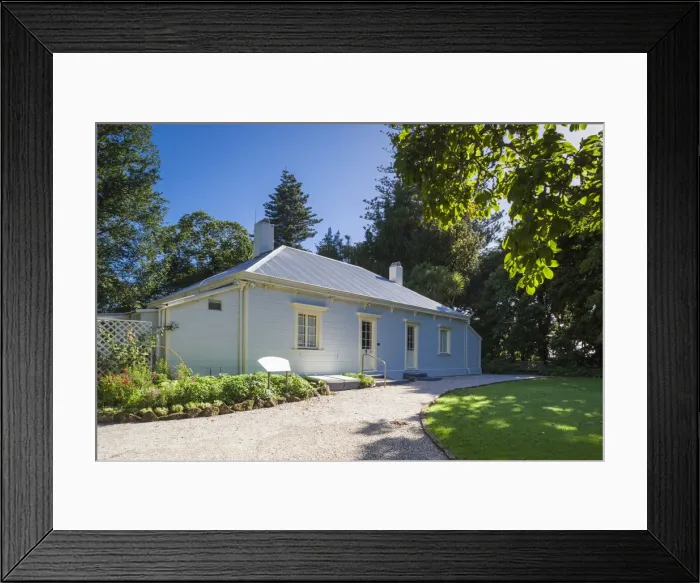 Framed Print : New Zealand, North Island, Tauranga, Elms Mission House, 1847, oldest building in Framed Print : New Zealand, North Island, Tauranga, Elms Mission House, 1847, oldest building in