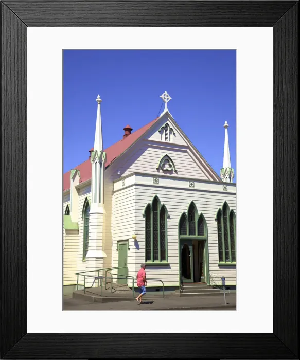 Framed Print : Trinity Methodist Church, Napier, Hawkes Bay, New Zealand, South West Pacific Ocean Framed Print : Trinity Methodist Church, Napier, Hawkes Bay, New Zealand, South West Pacific Ocean