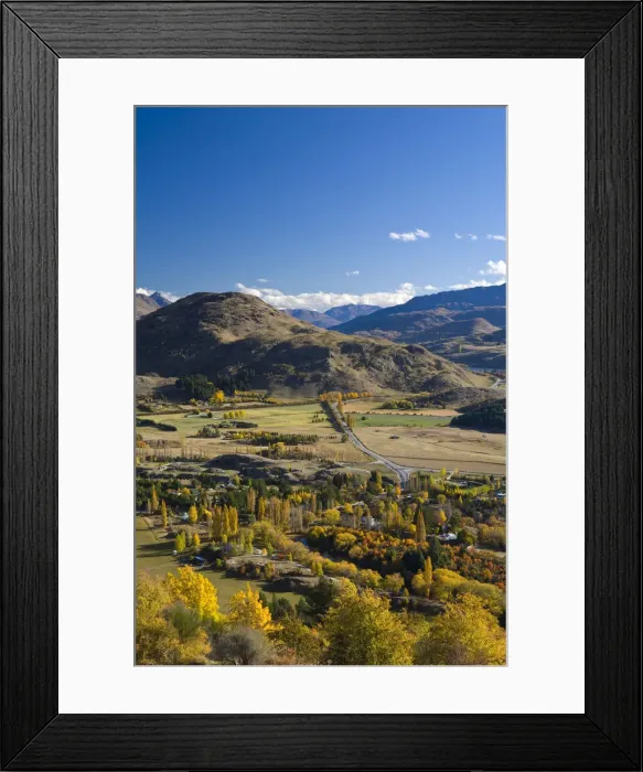 Framed Print : Arrowtown, South Island, New Zealand