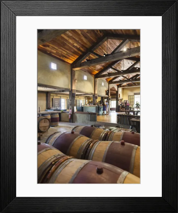 Framed Print : New Zealand, North Island, Hawkes Bay, Taradale, Church Road Winery, wine barrels Framed Print : New Zealand, North Island, Hawkes Bay, Taradale, Church Road Winery, wine barrels