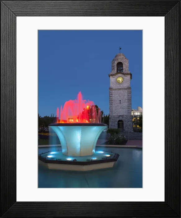 Framed Print : War memorial clock tower, Blenheim, Marlborough, South Island, New Zealand Framed Print : War memorial clock tower, Blenheim, Marlborough, South Island, New Zealand