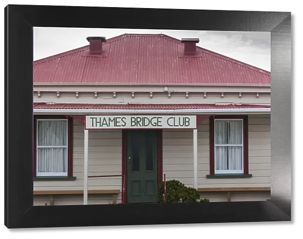 New Zealand, North Island, Coromandel Peninsula, Thames, Thames Bridge Club