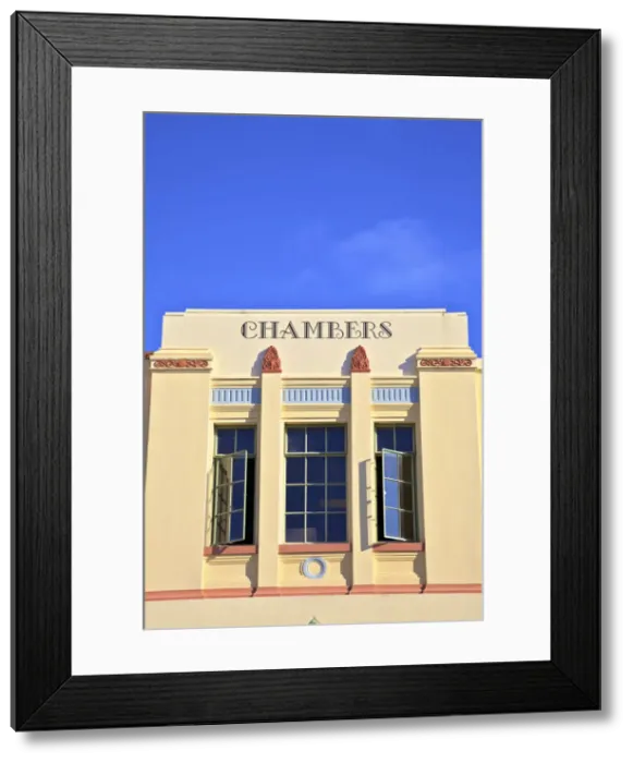 Framed Print : Art Deco Building, Napier, Hawkes Bay, New Zealand, South West Pacific Ocean Framed Print : Art Deco Building, Napier, Hawkes Bay, New Zealand, South West Pacific Ocean