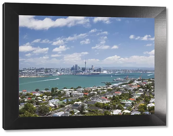 New Zealand, North Island, Auckland, skyline view from Devonport