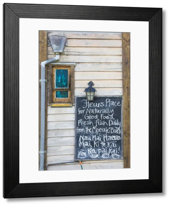 Framed Print : New Zealand, South Island, Otago, Moeraki, Fleurs Place, one of the most honored Framed Print : New Zealand, South Island, Otago, Moeraki, Fleurs Place, one of the most honored