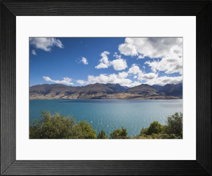 Framed Print : New Zealand, South Island, Otago, Wanaka-area, Lake Wanaka