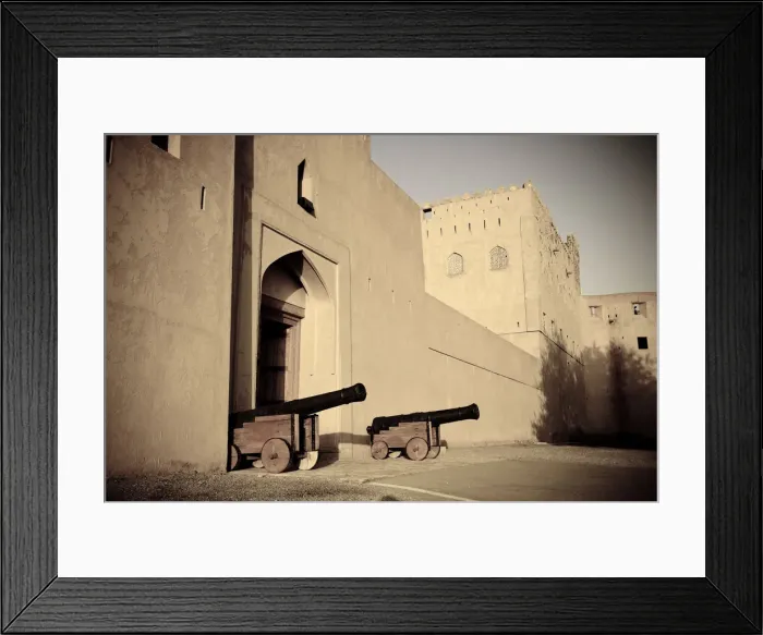 Framed Print : Oman, Jabrin Fort Framed Print : Oman, Jabrin Fort