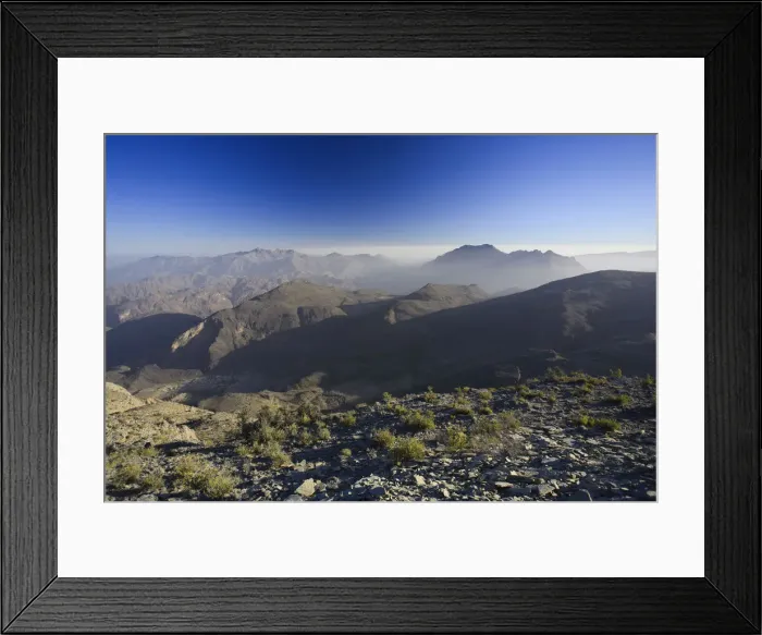 Framed Print : Oman, Hajjar Mountains Framed Print : Oman, Hajjar Mountains