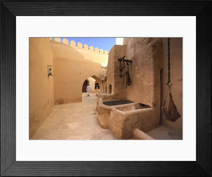 Framed Print : Oman, Nizwa, Fort Framed Print : Oman, Nizwa, Fort