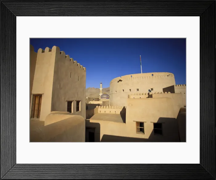 Framed Print : Oman, Nizwa, Fort Framed Print : Oman, Nizwa, Fort