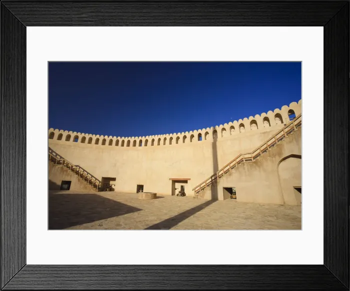 Framed Print : Oman, Nizwa, Fort Framed Print : Oman, Nizwa, Fort