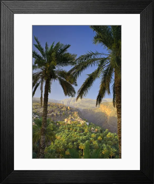Framed Print : Oman, Al Dakhiliyah, Misfat al Abriyyin village Framed Print : Oman, Al Dakhiliyah, Misfat al Abriyyin village