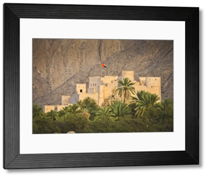 Framed Print : Oman, Nakhal, Nakhal Fort