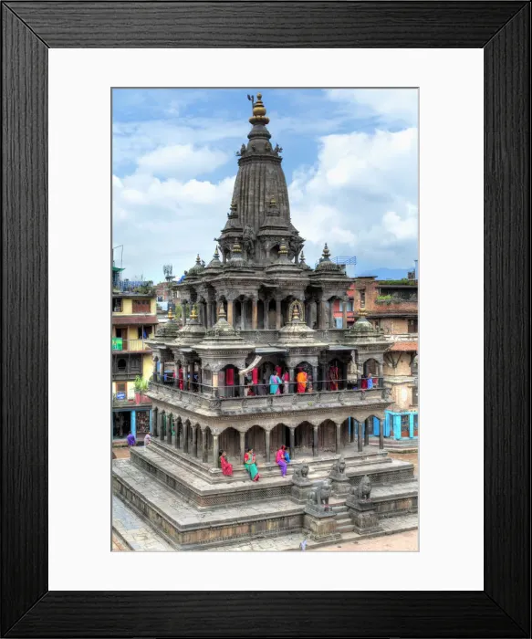 Framed Print : Krishna temple, Durbar Square, Patan, Lalitpur, Nepal Framed Print : Krishna temple, Durbar Square, Patan, Lalitpur, Nepal