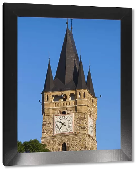 Romania, Maramures Region, Baia Mare, St. Stephans Tower