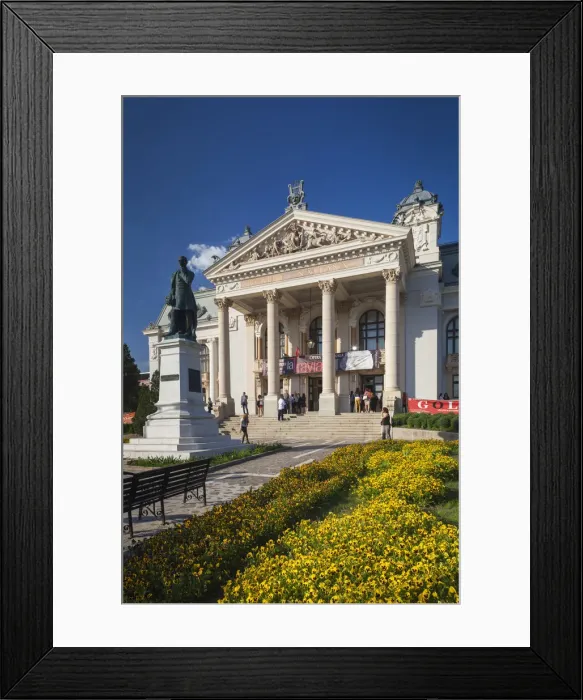 Framed Print : Romania, Moldovia Region, Iasi, Vasile Alecsandri National Theater, exterior Framed Print : Romania, Moldovia Region, Iasi, Vasile Alecsandri National Theater, exterior