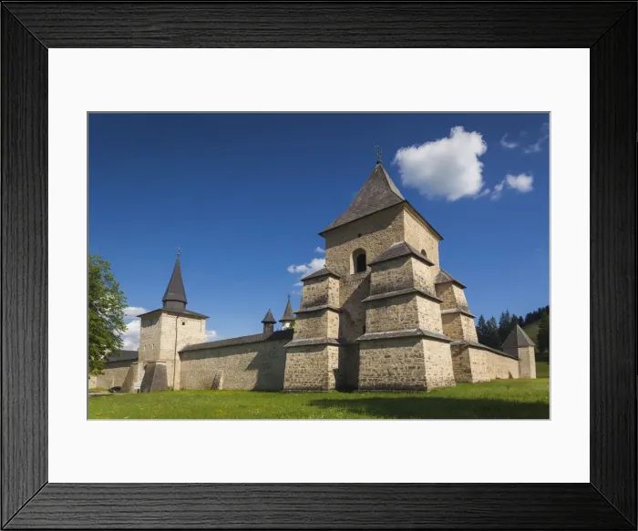 Framed Print : Romania, Bucovina Region, Bucovina Monasteries, Sucevita, Sucevita Monastery, 16th Framed Print : Romania, Bucovina Region, Bucovina Monasteries, Sucevita, Sucevita Monastery, 16th