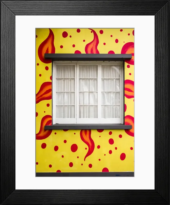 Framed Print : Portugal, Azores, Sao Miguel Island, Ponta Delgada, colorful harborside building Framed Print : Portugal, Azores, Sao Miguel Island, Ponta Delgada, colorful harborside building