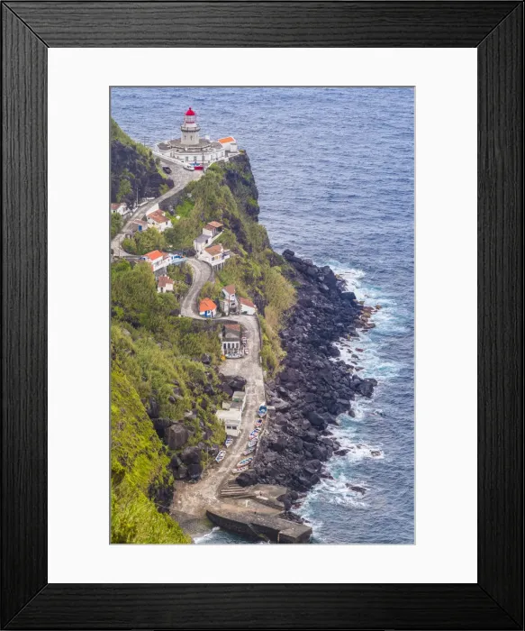 Framed Print : Portugal, Azores, Sao Miguel Island, Nordeste, Ponta do Arnel Lighthouse Framed Print : Portugal, Azores, Sao Miguel Island, Nordeste, Ponta do Arnel Lighthouse