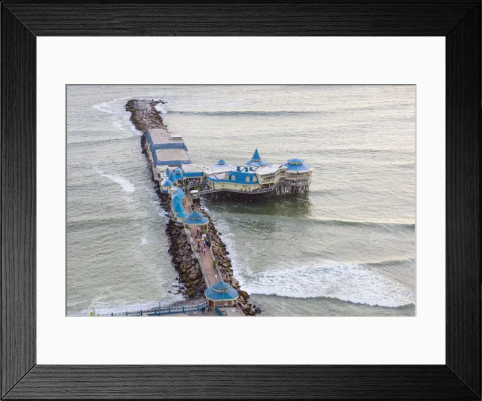 Framed Print : Peru, Lima, La Rosa Nautica Restaurant And Pier, Pacific Ocean, Miraflores District