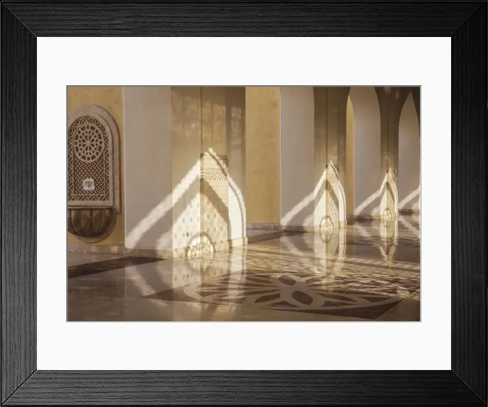 Framed Print : Qatar, Doha, Mohammed bin Abdulwahhab Mosque - The State Mosque of Qatar Framed Print : Qatar, Doha, Mohammed bin Abdulwahhab Mosque - The State Mosque of Qatar