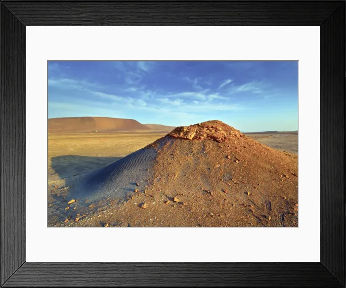 Framed Print : Peru, Paracas National Reserve, Sand Dunes, SubTropical Coastal Desert, Ica, Ica Region