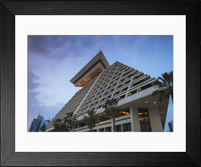 Framed Print : Qatar, Doha, West Bay, Sheraton Doha Resort & Convention Hotel Framed Print : Qatar, Doha, West Bay, Sheraton Doha Resort & Convention Hotel