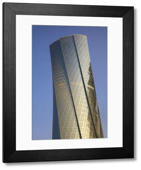 Framed Print : Qatar, Doha, West Bay buildings, Al Bidda Tower