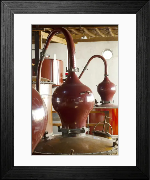 Framed Print : Peru, Bodega Ocucaje, Distilling Pisco, Copper Pots, Winery And Vineyards, Ocucaje Desert Framed Print : Peru, Bodega Ocucaje, Distilling Pisco, Copper Pots, Winery And Vineyards, Ocucaje Desert