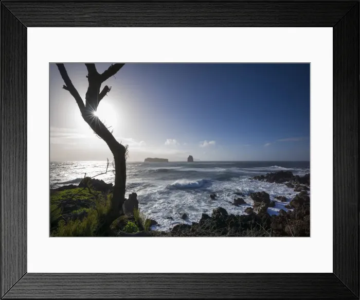 Framed Print : Portugal, Azores, Pico Island, Madalena, Ponta do Areiro, stormy seas Framed Print : Portugal, Azores, Pico Island, Madalena, Ponta do Areiro, stormy seas
