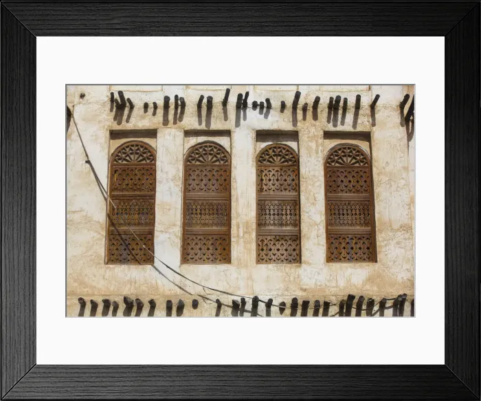 Framed Print : Qatar, Doha, Souk Waqif Framed Print : Qatar, Doha, Souk Waqif