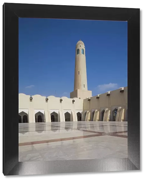 Qatar, Doha, Abdul Wahhab Mosque, The State Mosque of Qatar, exterior