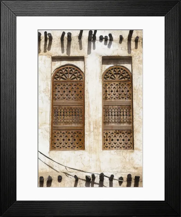 Framed Print : Qatar, Doha, Souk Waqif Framed Print : Qatar, Doha, Souk Waqif